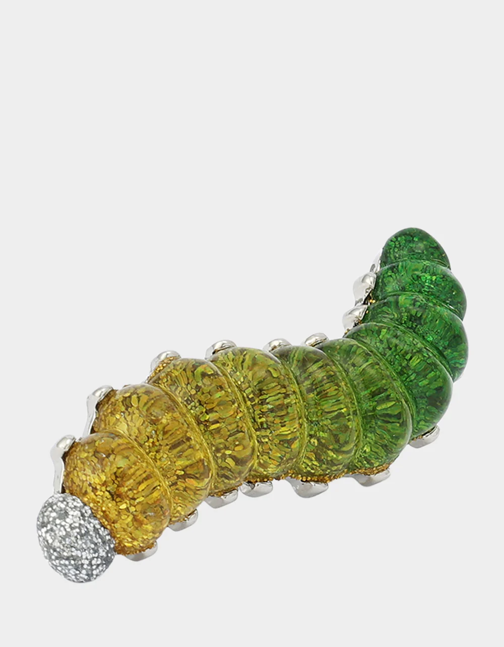 WORM BROOCH GREEN - Image 2