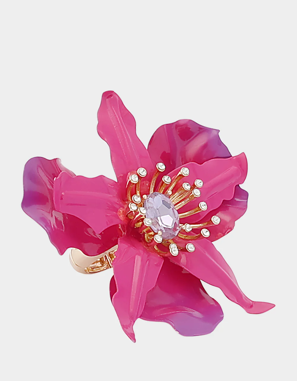 ORCHID COCKTAIL RING PINK - Image 2