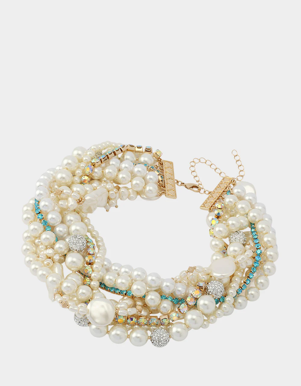 PEARL STRANDS COLLAR NECKLACE PEARL - Image 3