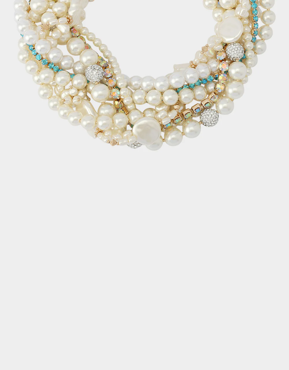 PEARL STRANDS COLLAR NECKLACE PEARL - Image 4