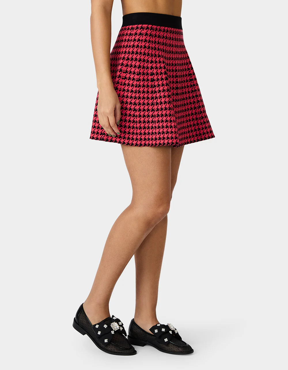 HOT IN HOUNDSTOOTH SET PINK MULTI - Image 9