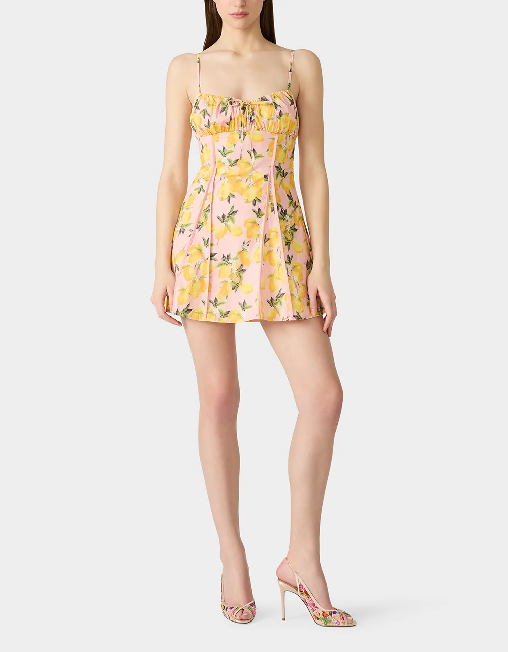 LOVELY LEMONS DRESS PINK - Image 2