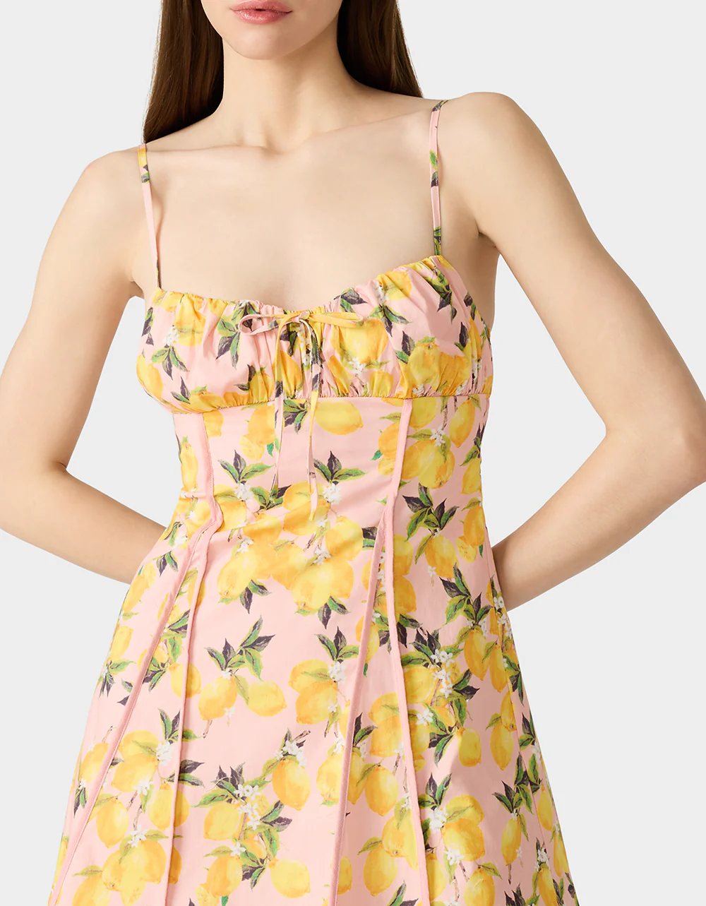 LOVELY LEMONS DRESS PINK - Image 4