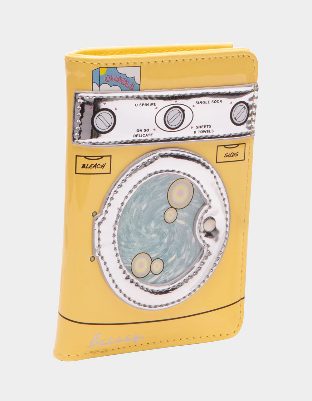 KITSCH SPIN ME BIFOLD WALLET YELLOW - Image 3