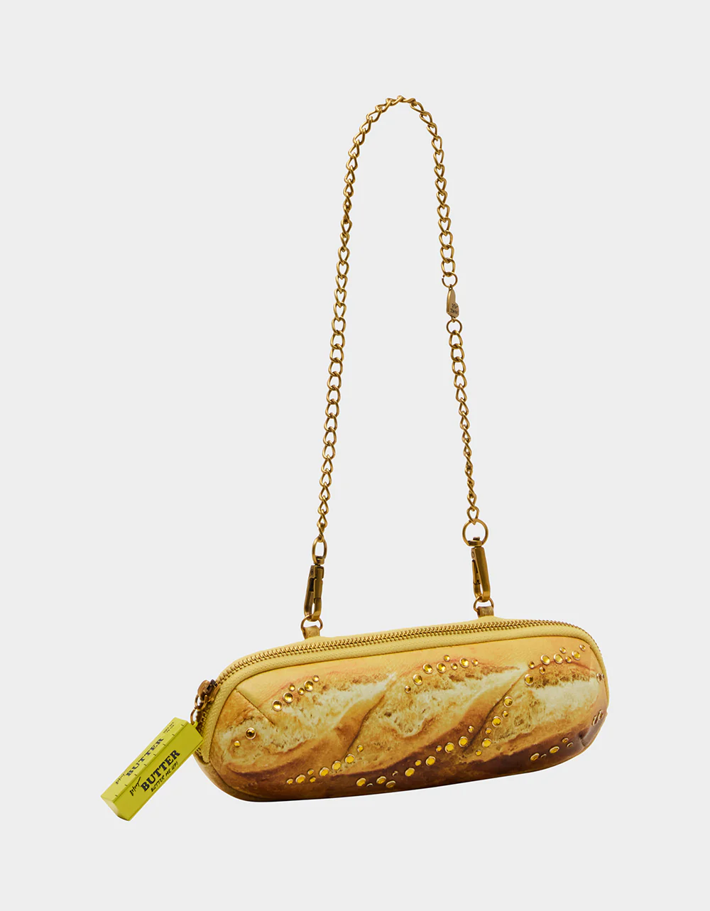 KITSCH BAGUETTE ABOUT IT SHOULDER BAG TAN - Image 2