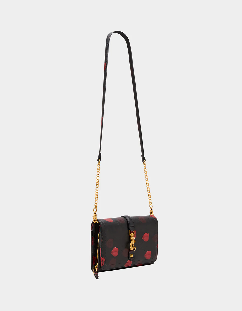 KISSES WALLET ON CHAIN BLACK/MULTI - Image 3