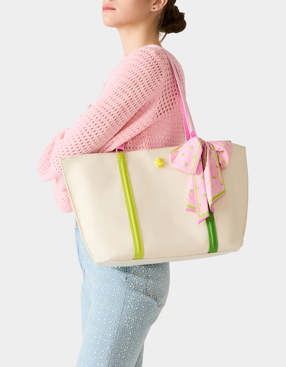 MISS MATCH TOTE NATURAL MULTI - Image 2