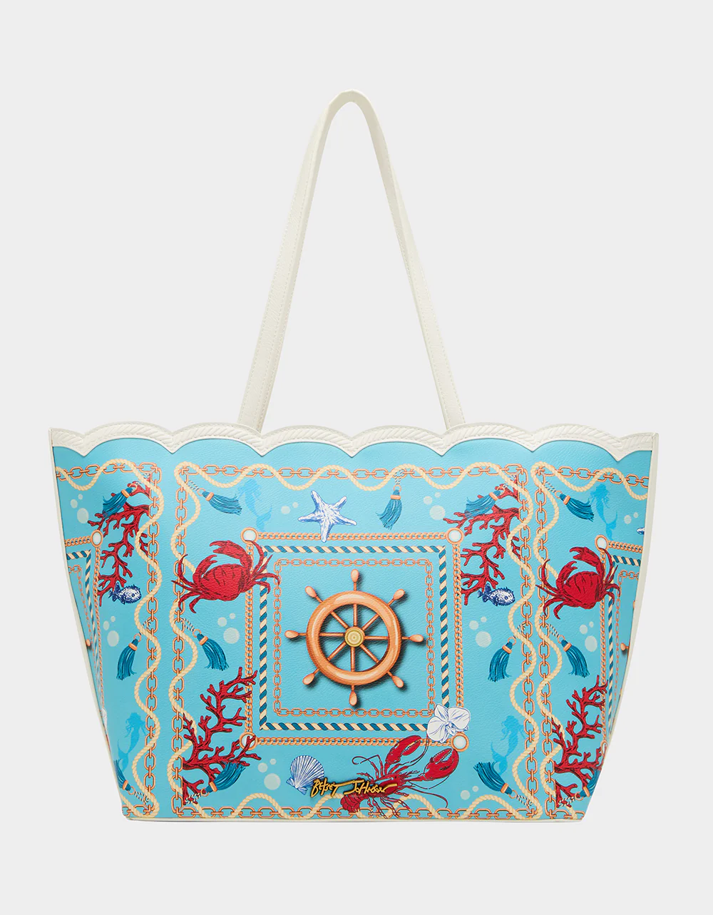 NAUTI & NICE TOTE BLUE/MULTI - Image 5