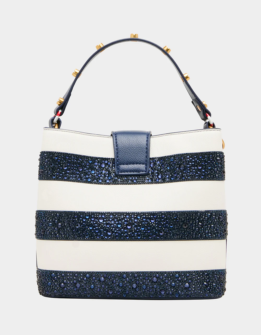 AHOY, GORGEOUS RHINESTONE STRIPE NAVY MULTI - Image 5