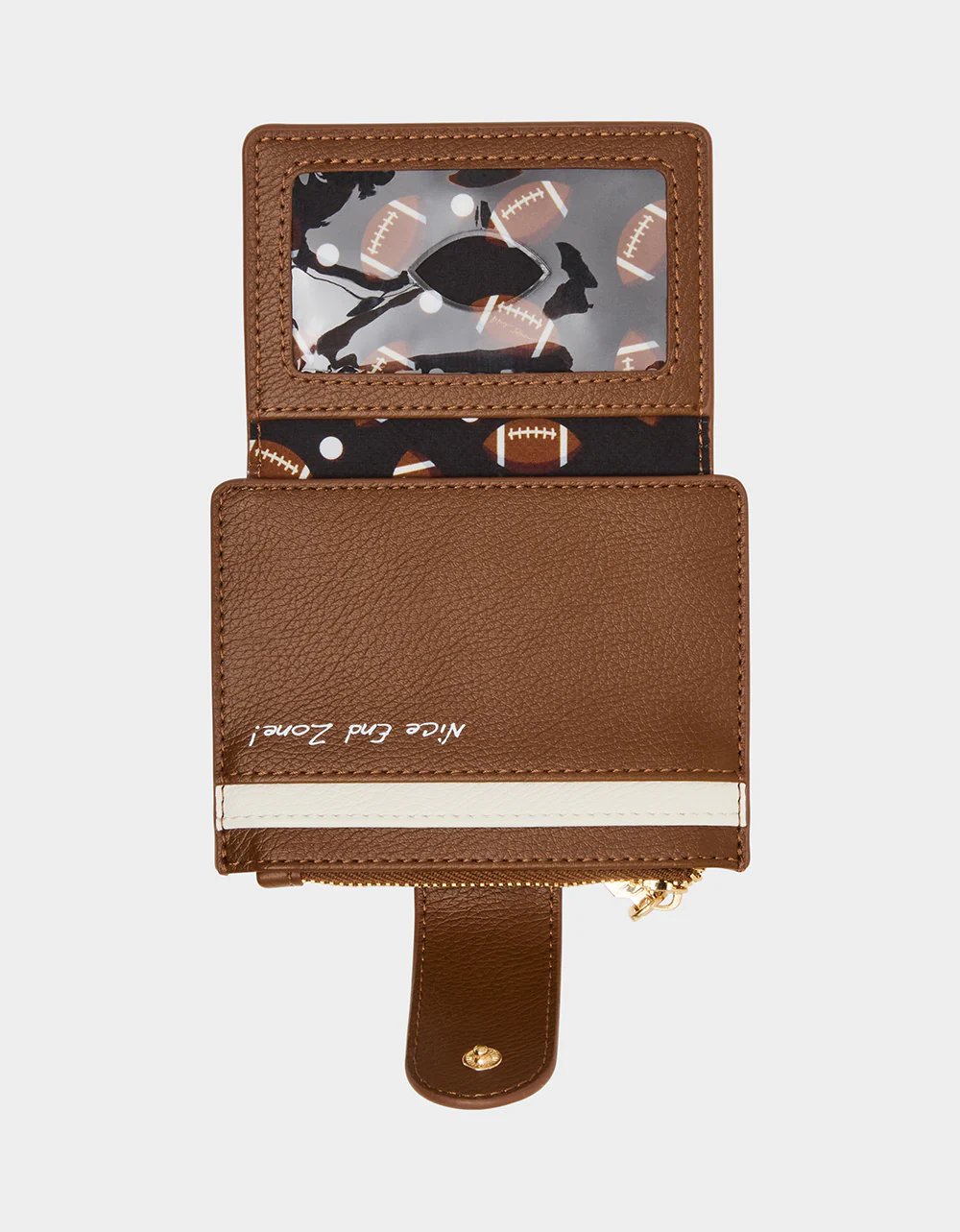 FIRST DOWN & FABULOUS WALLET BROWN - Image 4