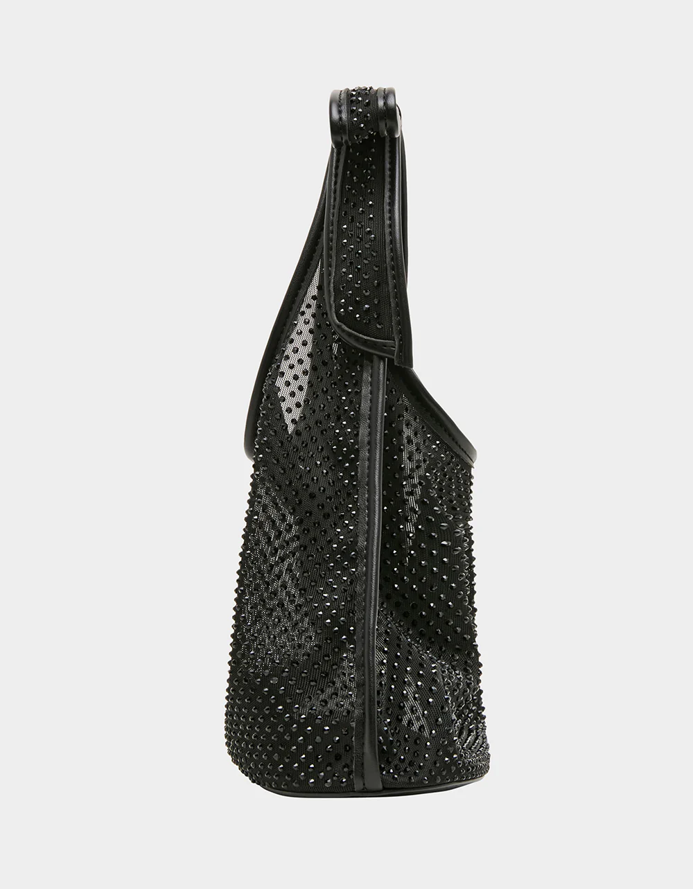 BOW MINI MESH TOTE BLACK - Image 5