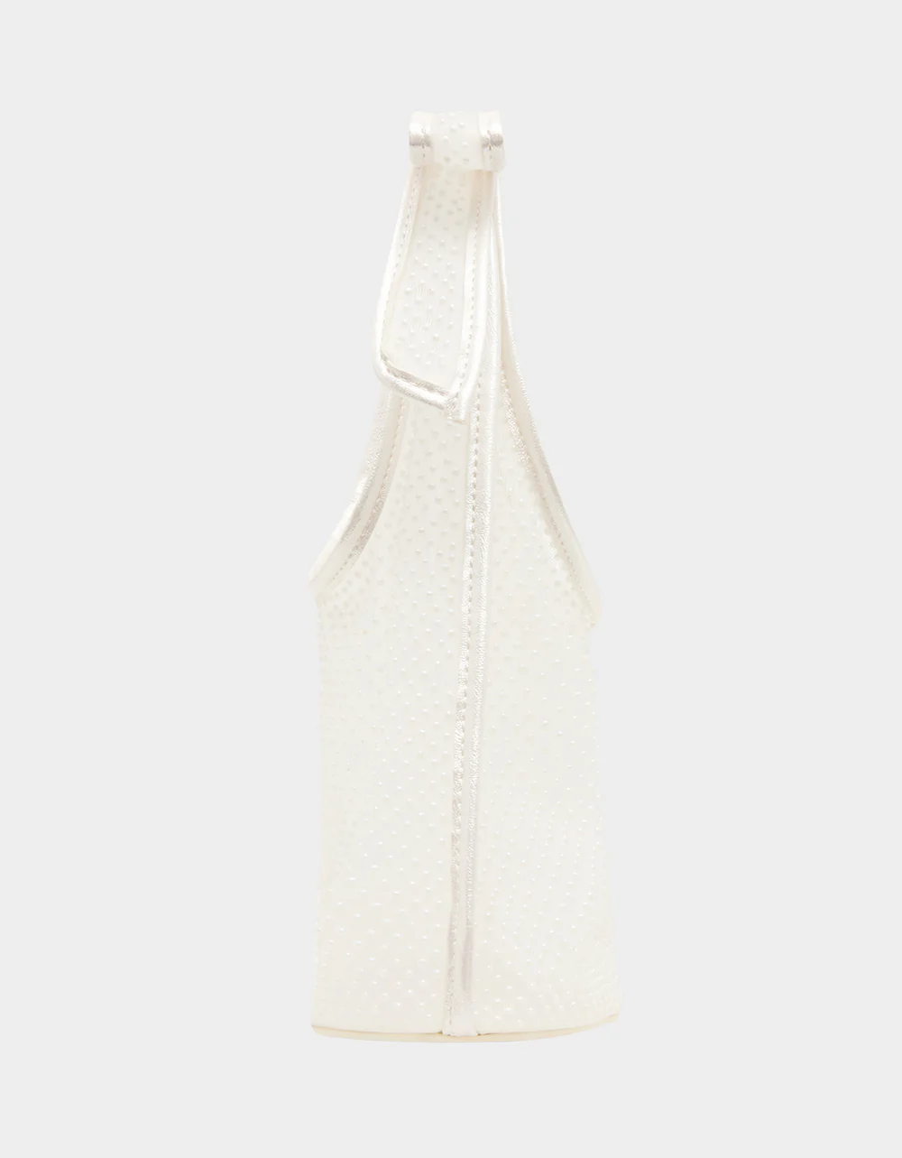 BOW MINI MESH TOTE PEARL - Image 3