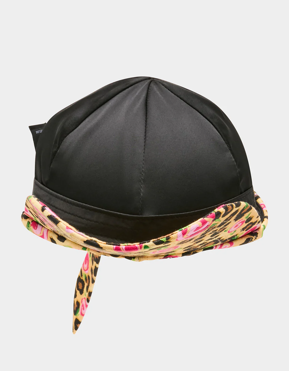 PRINTED BASEBALL HAT WITH BOW TIE ROSE - Image 4