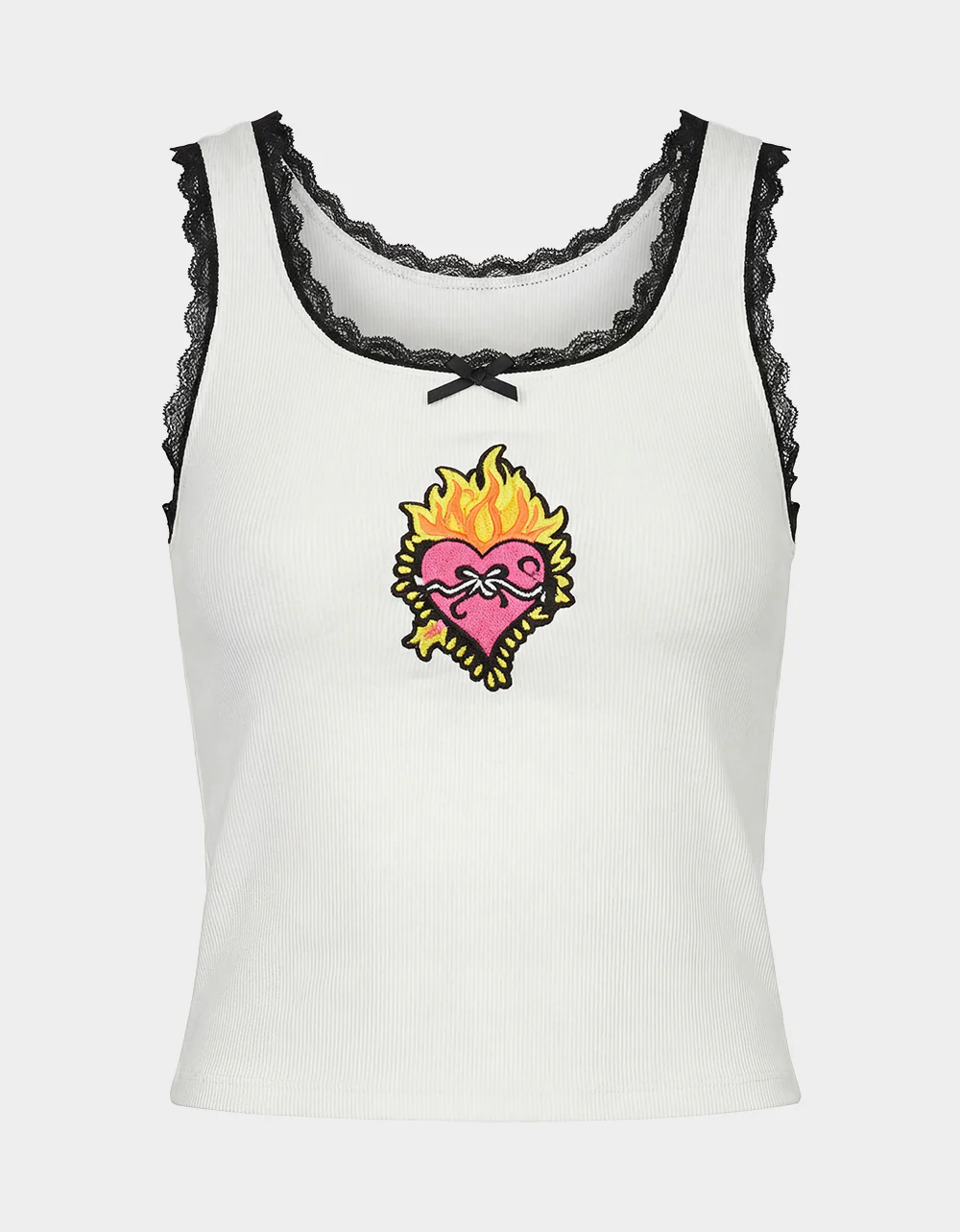 BETSEY ICON TANK TOP WHITE - Image 2