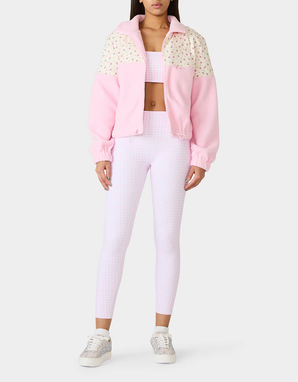 PRETTY IN PLUSH JACKET PINK - Image 6