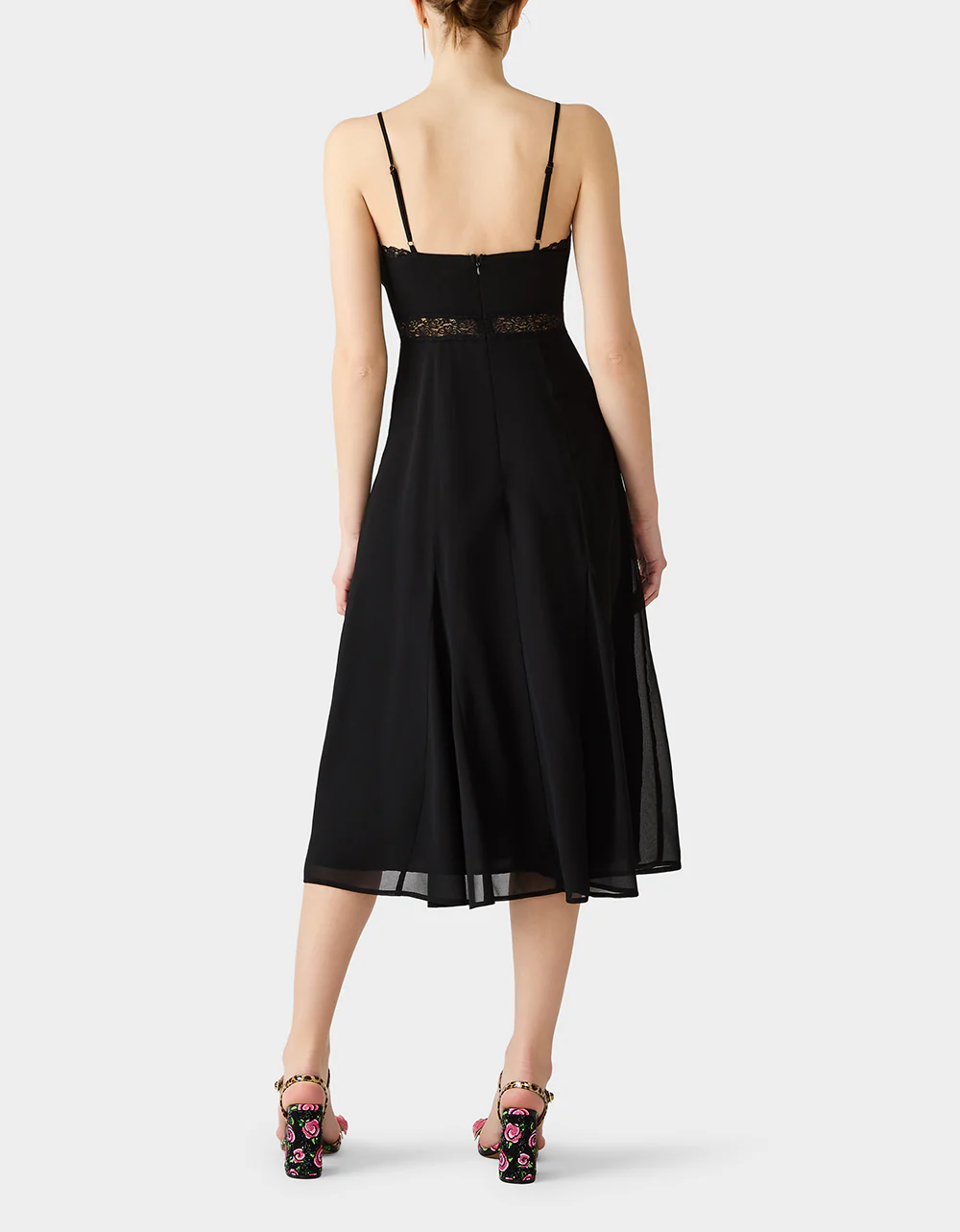 OBSIDIAN SLIP DRESS BLACK - Image 7