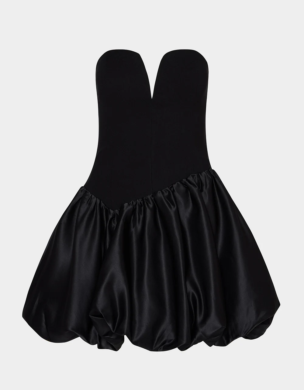 BUBBLE SOIREE DRESS BLACK - Image 2