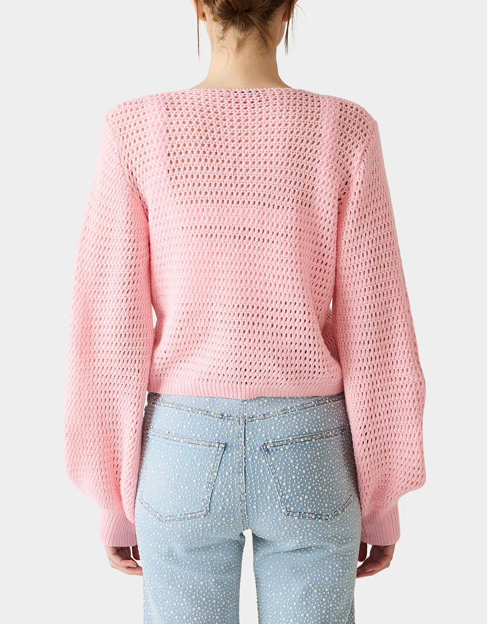 CHERRY CARDIGAN PINK - Image 6