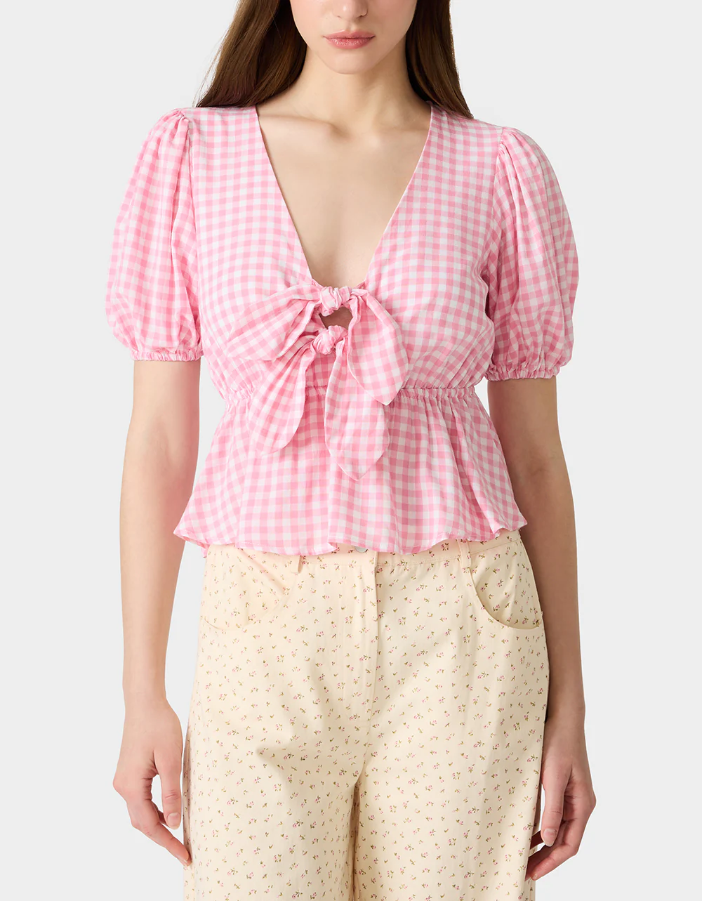 PICNIC TIE TOP PINK - Image 3