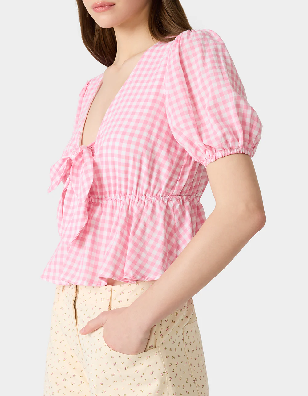 PICNIC TIE TOP PINK - Image 4