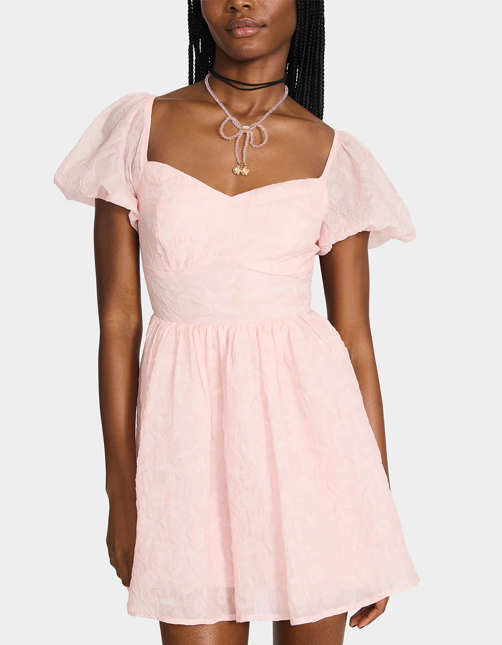 BLUSH RUSH DRESS PALE PINK - Image 2