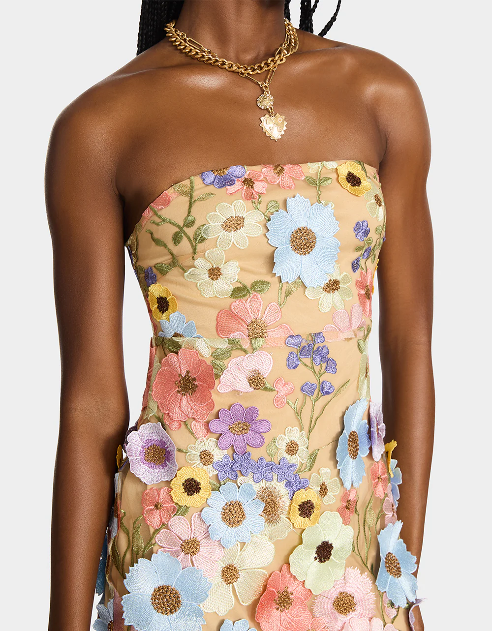 DAISY ME ROLLIN DRESS PASTEL MULTI - Image 3