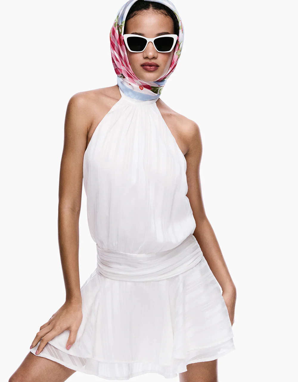 TWIRL DREAMS DRESS WHITE - Image 7