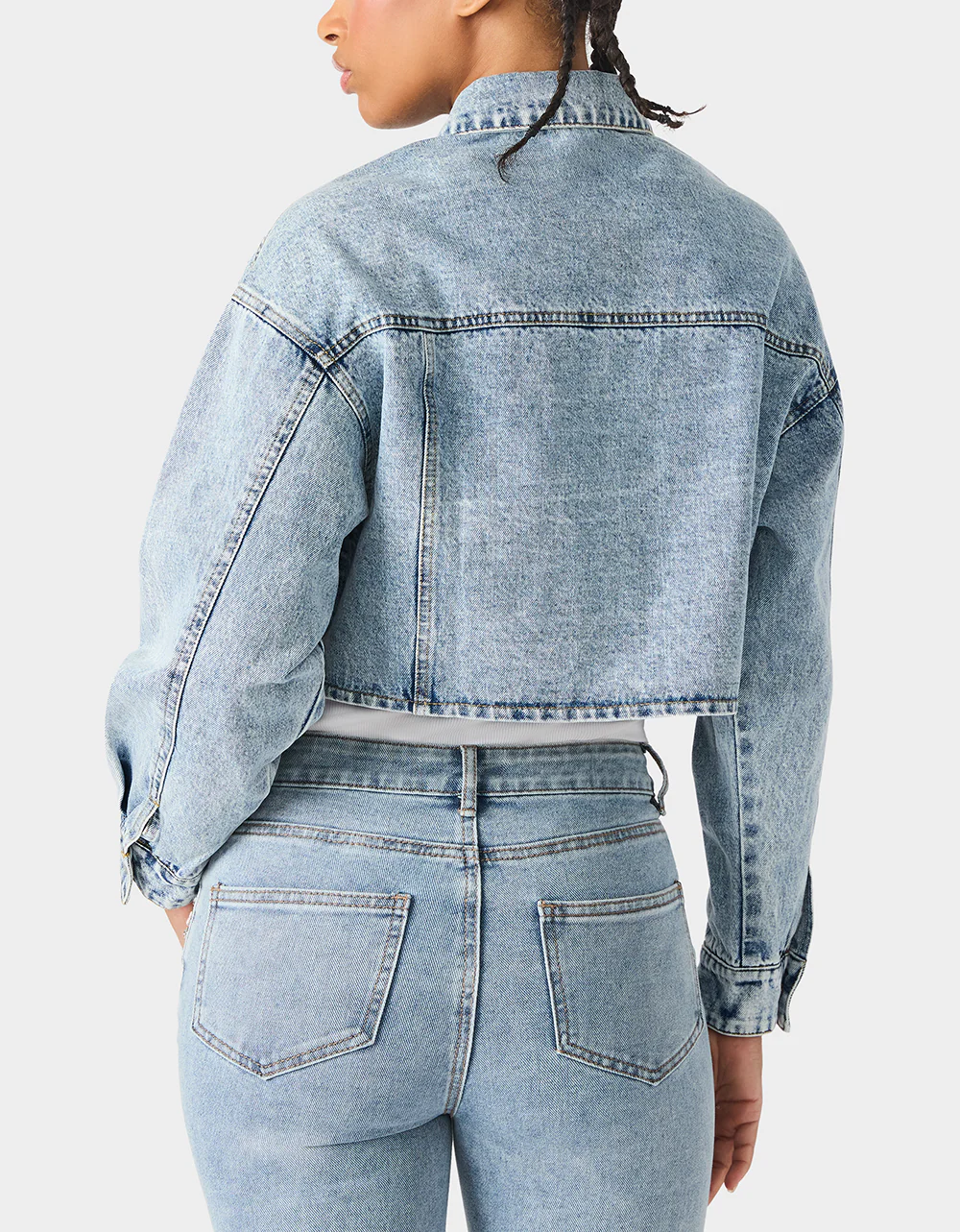 SPARKLE DENIM JACKET - Image 5