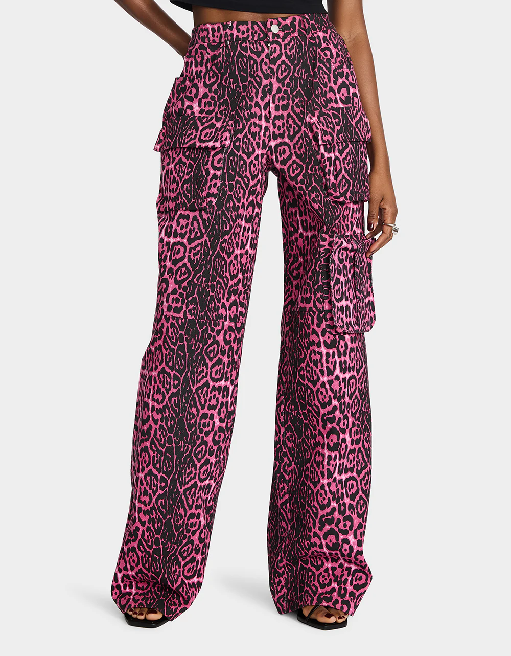 AMI CARGO PANTS PINK - Image 5
