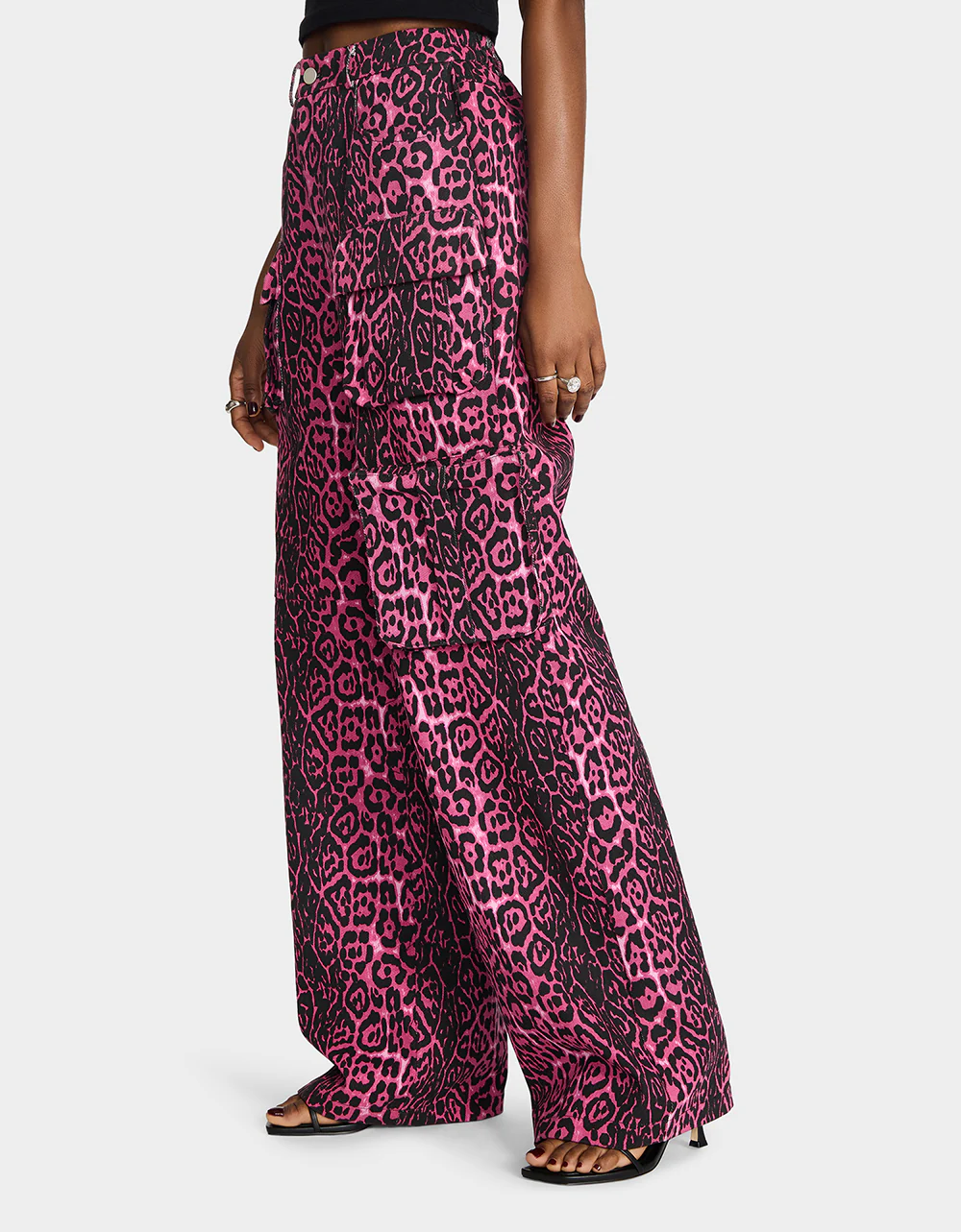 AMI CARGO PANTS PINK - Image 6